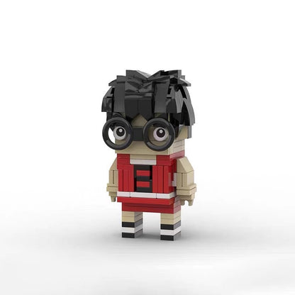 Japanese Basketball Anime Team BrickHeadz Building Kit | LEGO-Compatible MOC - 18