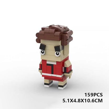 Japanese Basketball Anime Team BrickHeadz Building Kit | LEGO-Compatible MOC - 19