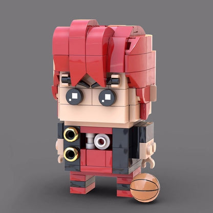 Japanese Basketball Anime Team  Building Kit | Compatible MOC - 14