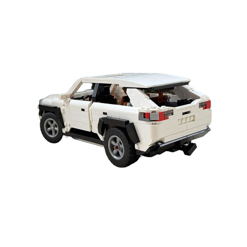 Japanese Compact SUV MOC Building Kit with Detailed Engine - 3