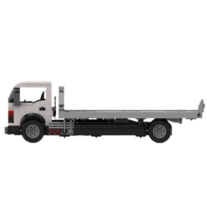 Japanese Flatbed Tow Truck MOC Building Kit | Recovery Vehicle - 2