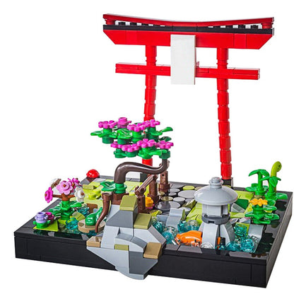 Japanese Garden MOC Building Kit | Traditional Landscape Architecture - 4