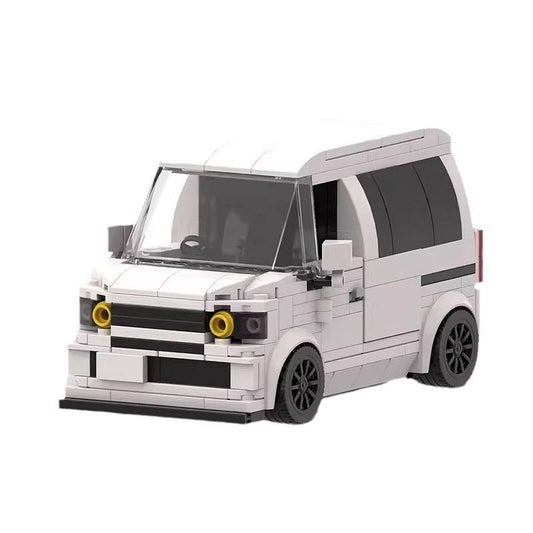 Japanese Kei Van MOC Vehicle Building Kit | 8 Stud Scale - 1