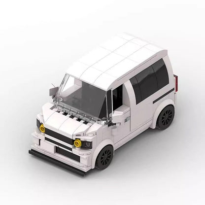 Japanese Kei Van MOC Vehicle Building Kit | 8 Stud Scale - 4