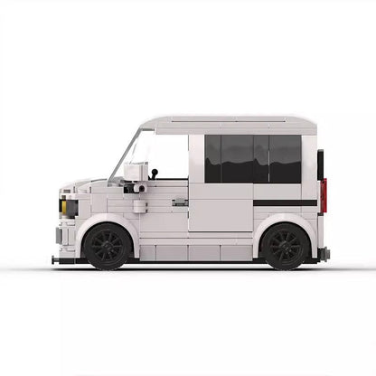 Japanese Kei Van MOC Vehicle Building Kit | 8 Stud Scale - 5