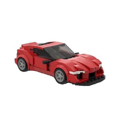 Japanese MK5 Sports Car Building Kit | 8-Wide LEGO-Compatible MOC - 2