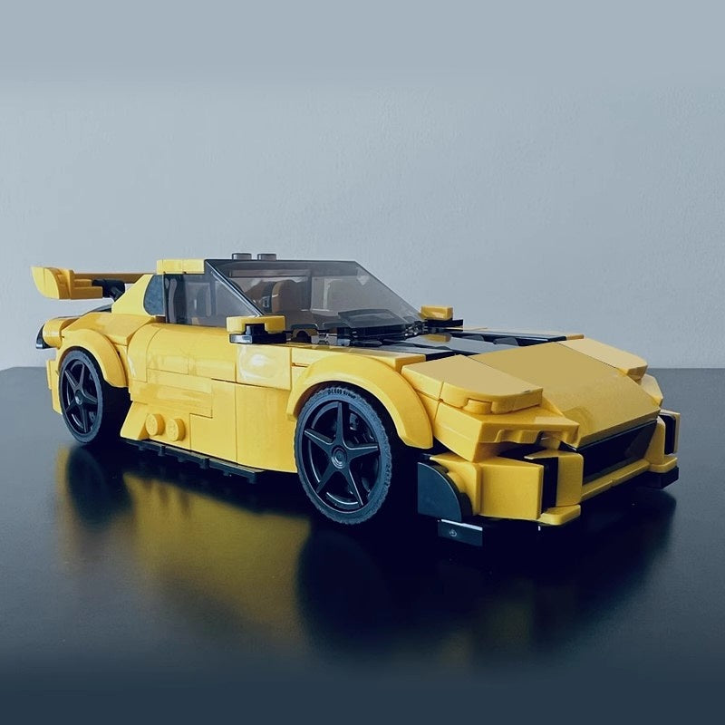Japanese Street Racer FD3S Tuning Car Building Kit | LEGO-Compatible MOC - 4