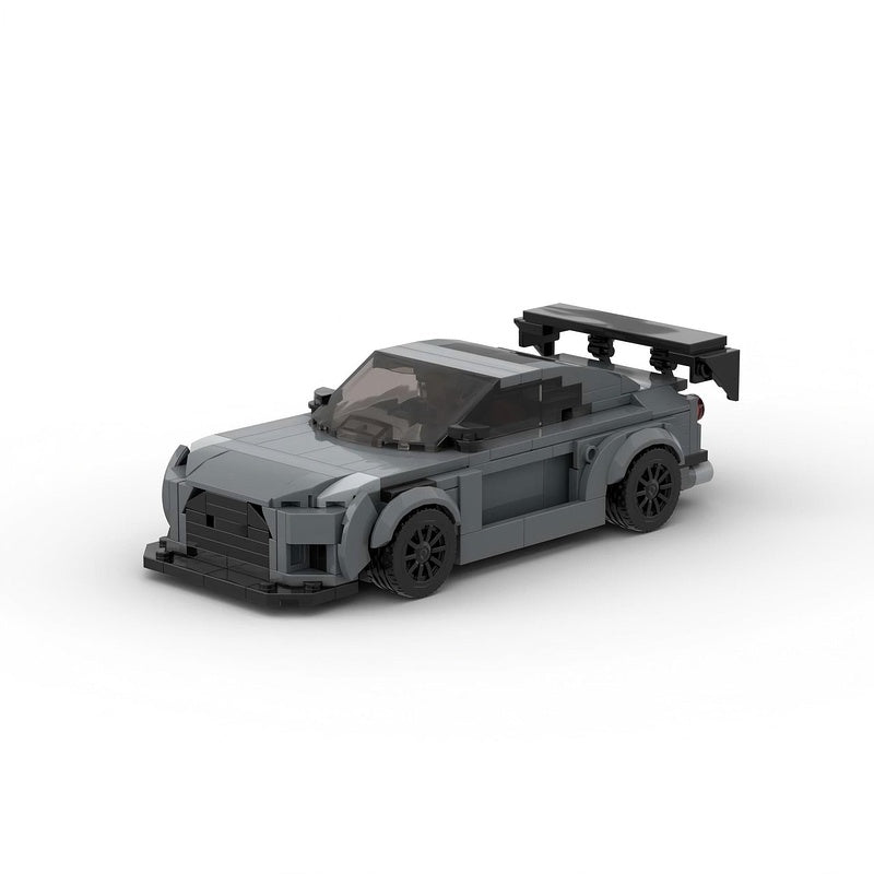 Japanese Widebody JDM Turbo Coupe Building Kit | 8-Wide | LEGO-Compatible MOC - 2