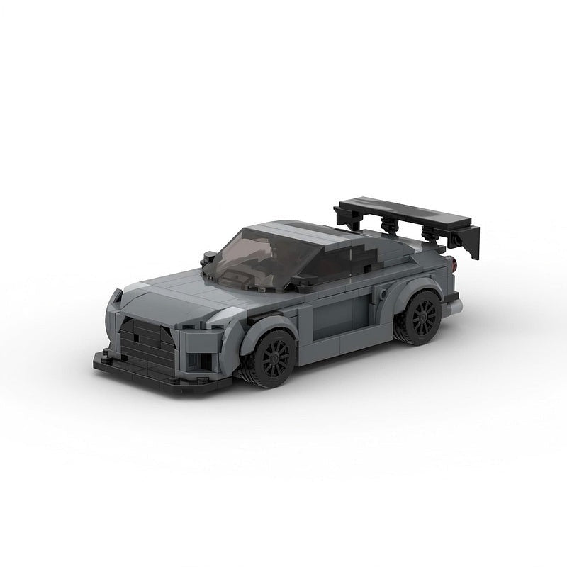 Japanese Widebody JDM Turbo Coupe MOC Building Kit | 8-Wide Sports Car - 2