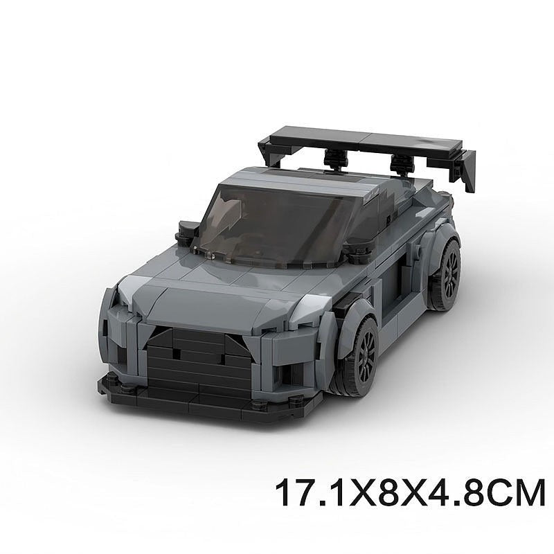 Japanese Widebody JDM Turbo Coupe MOC Building Kit | 8-Wide Sports Car - 6