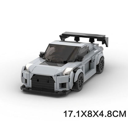 Japanese Widebody JDM Turbo Coupe MOC Building Kit | 8-Wide Sports Car - 7