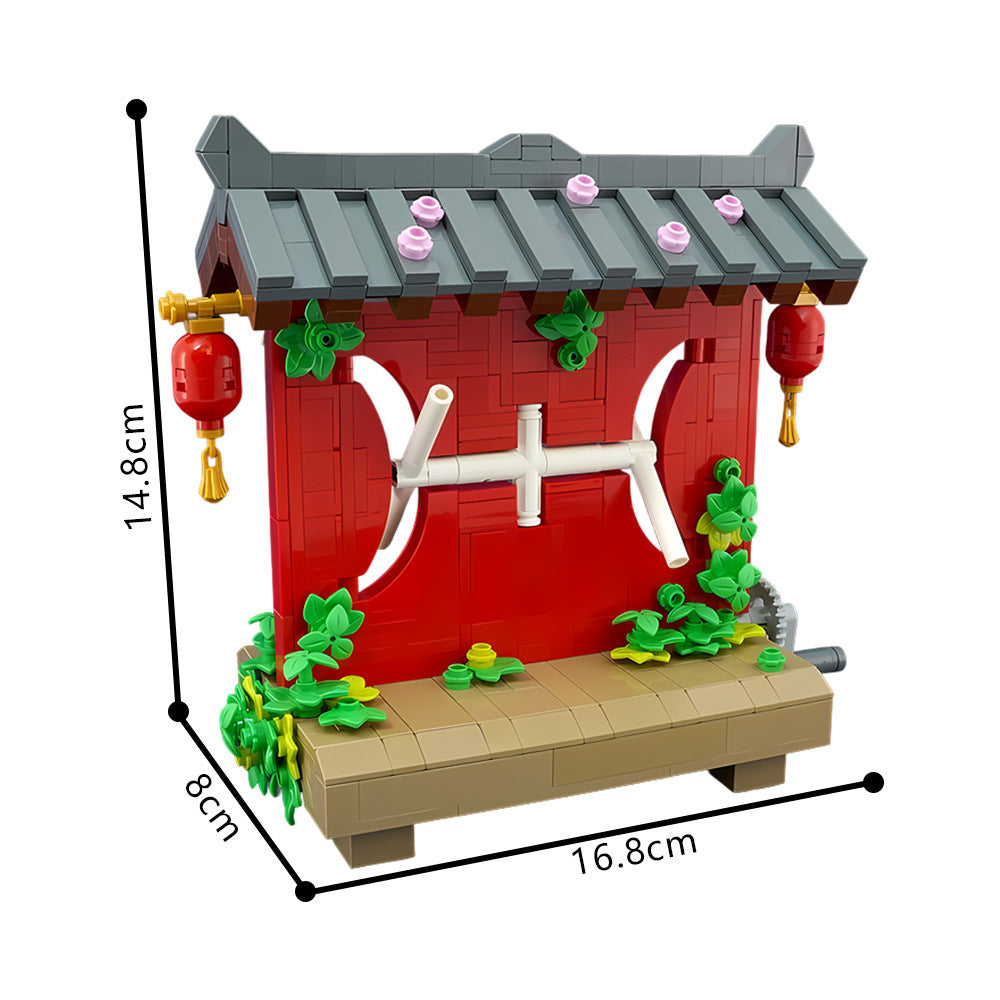 Japanese Zen Spinner MOC Building Kit | LEGO-Compatible MOC - 4