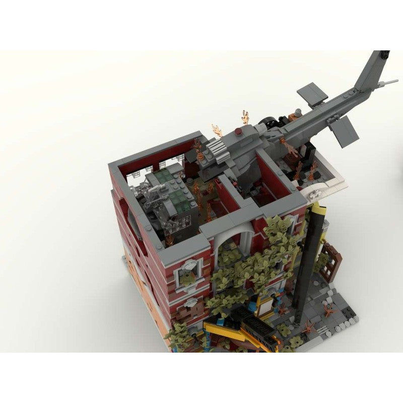 Jazz Club Apocalypse Version Building Kit | LEGO-Compatible MOC - 2