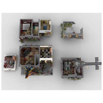 Jazz Club Apocalypse Version Building Kit | LEGO-Compatible MOC - 6