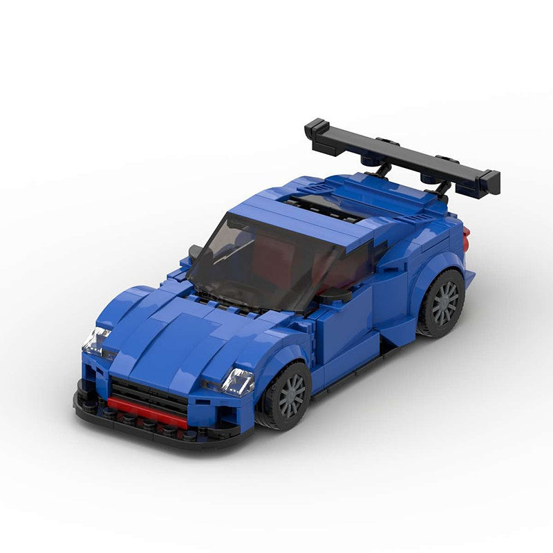 JDM Boxer Coupe Sports Car Building Kit | LEGO-Compatible MOC - 1