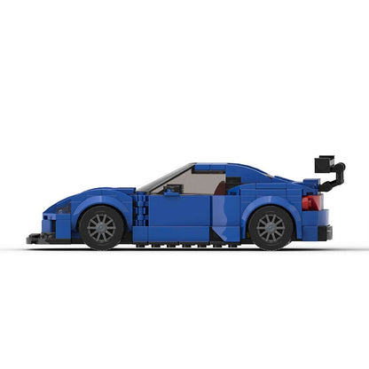 JDM Boxer Coupe Sports Car Building Kit | LEGO-Compatible MOC - 4