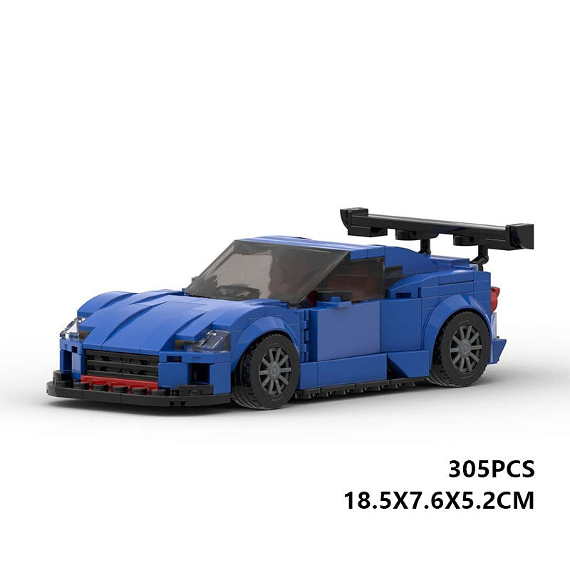 JDM Boxer Coupe Sports Car Building Kit | LEGO-Compatible MOC - 6