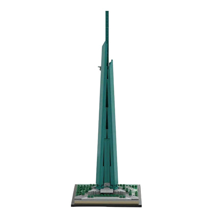 Jeddah Kingdom Tower Building Kit | 1:2100 Scale LEGO-Compatible MOC - 1