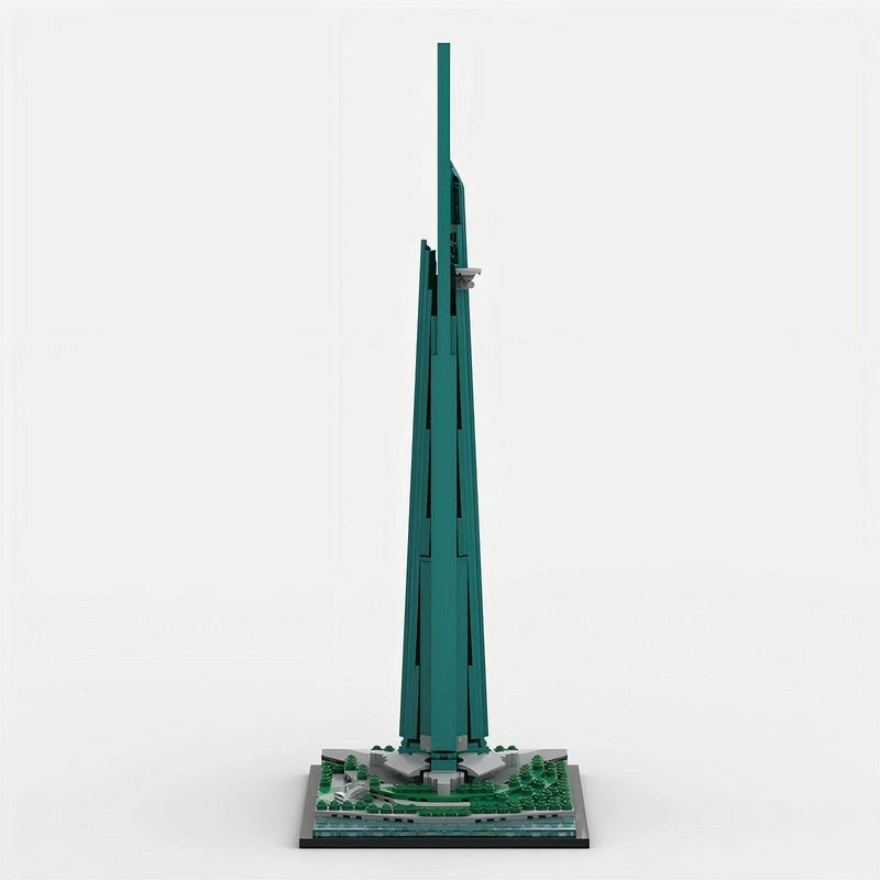 Jeddah Kingdom Tower Building Kit | 1:2100 Scale LEGO-Compatible MOC - 3