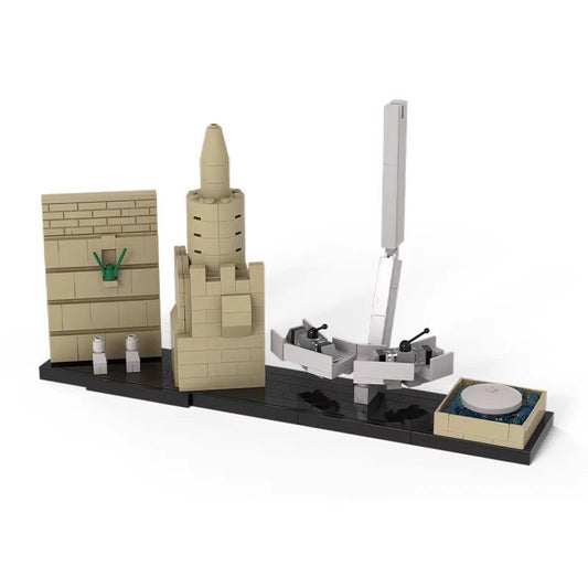 Jerusalem Skyline Building Kit | LEGO-Compatible MOC - 1