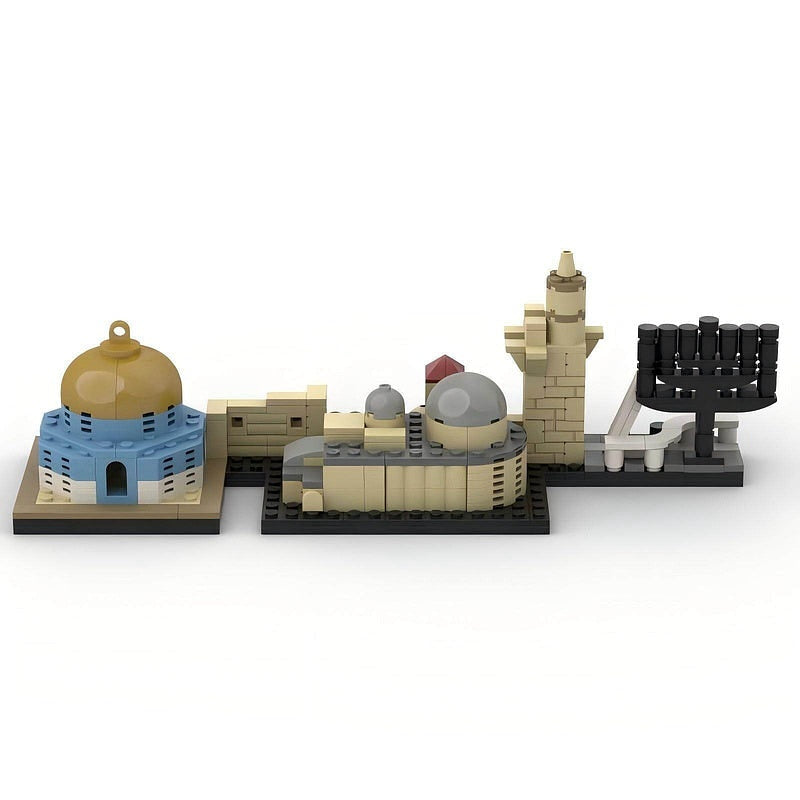 Jerusalem Skyline MOC Building Kit | Historic City Architecture Model - 5