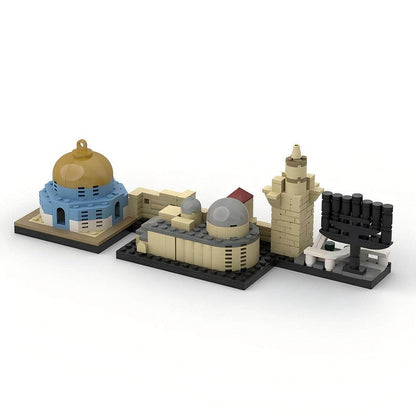 Jerusalem Skyline MOC Building Kit | Historic City Architecture Model - 7