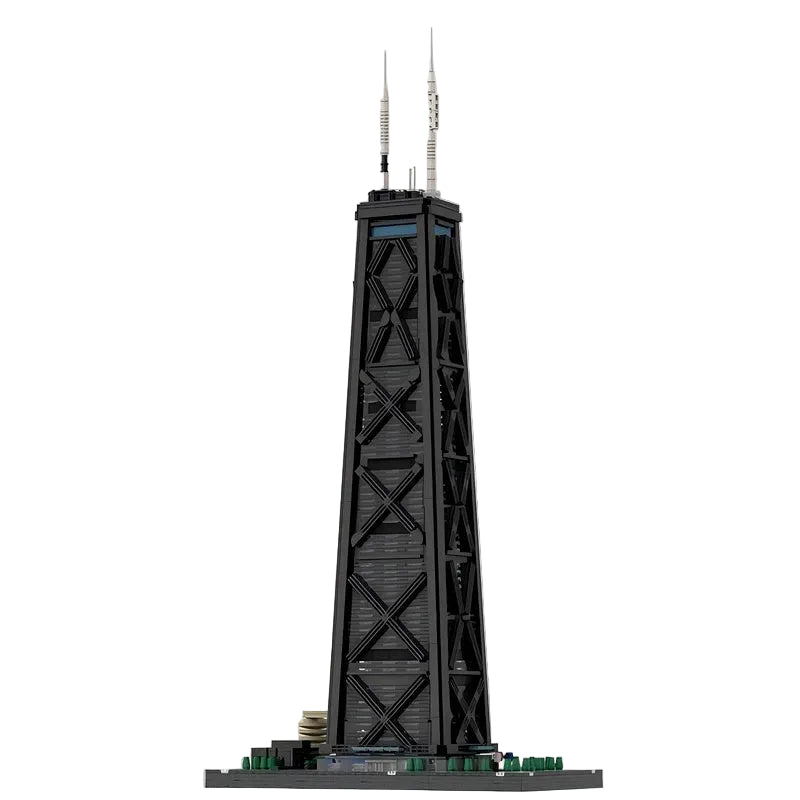 John Hancock Center Chicago Skyscraper Building Kit | LEGO-Compatible MOC - 2
