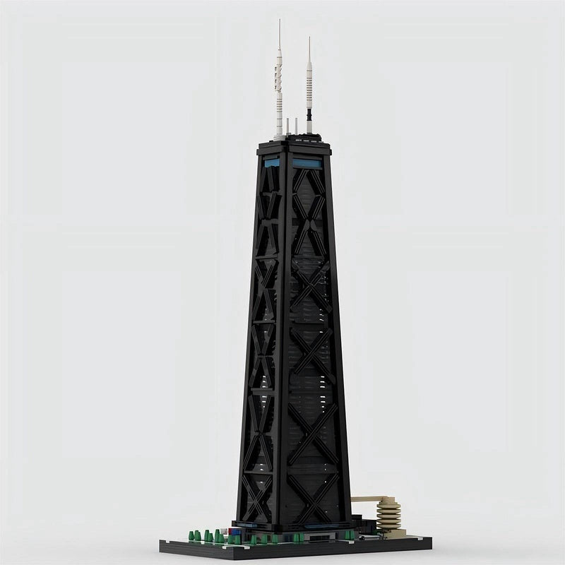 John Hancock Center Chicago Skyscraper Building Kit | LEGO-Compatible MOC - 3