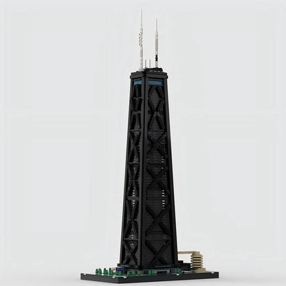 John Hancock Center Chicago Skyscraper Building Kit | LEGO-Compatible MOC - 3
