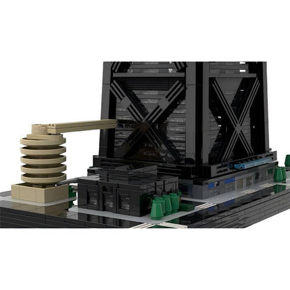 John Hancock Center Chicago Skyscraper MOC Building Kit 1:800 Skyline Model - 6