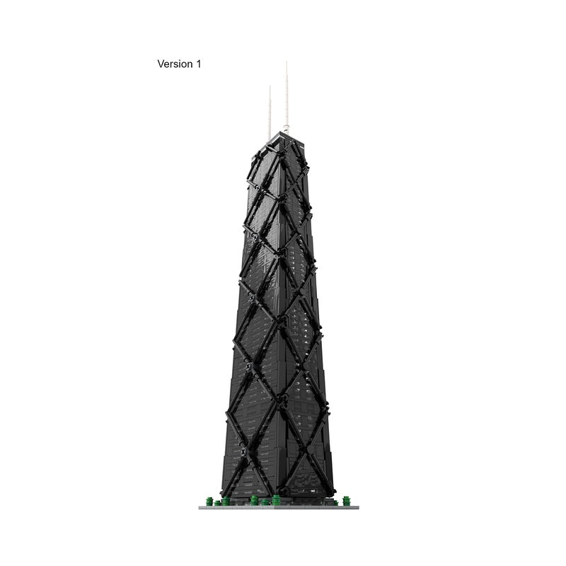 John Hancock Center Chicago Skyscraper MOC Building Kit - 2