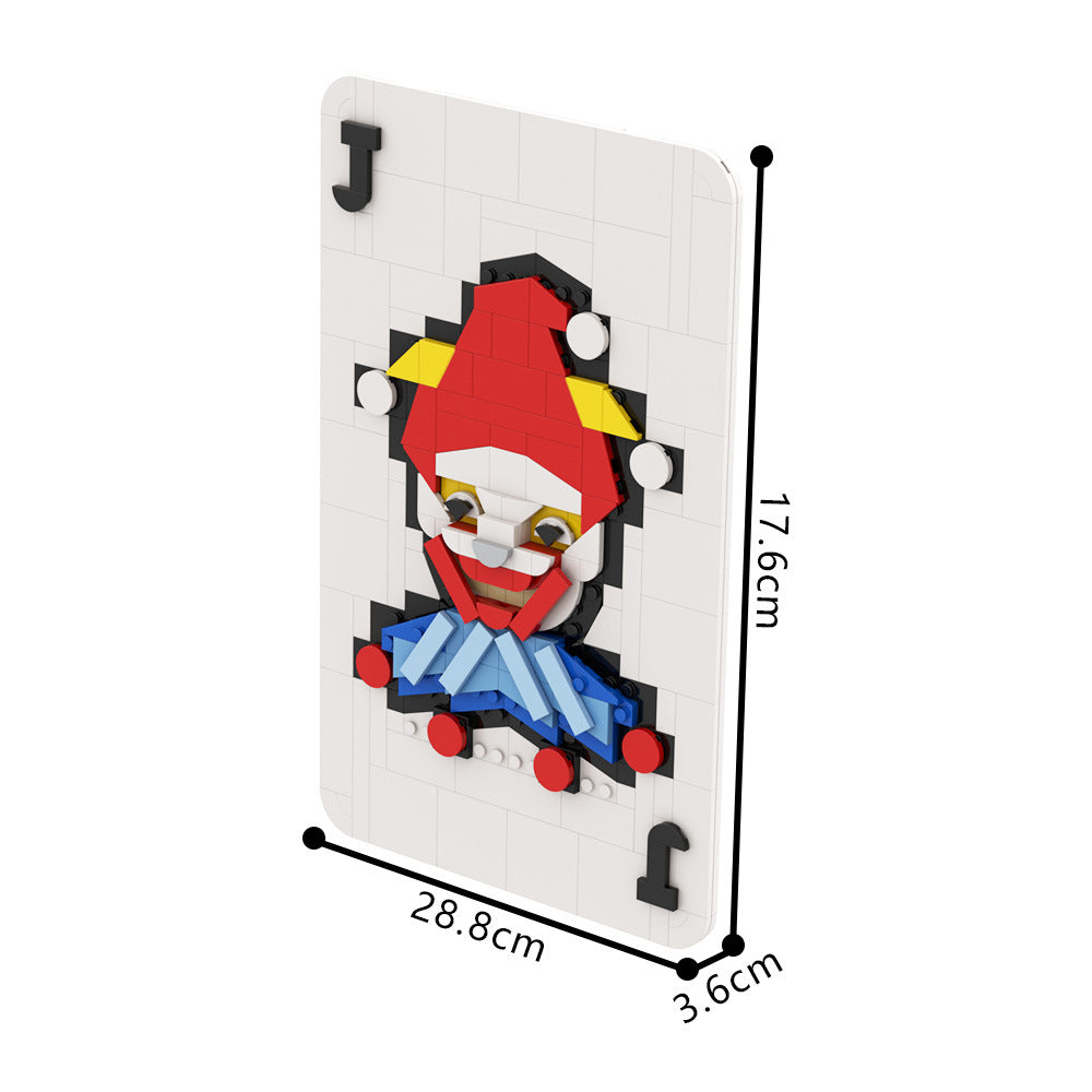 joker card building set | lego compatible - 4