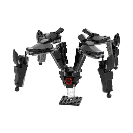 Jumping Quadruped MOC Building Kit | Armored Mechanical Creature - 1