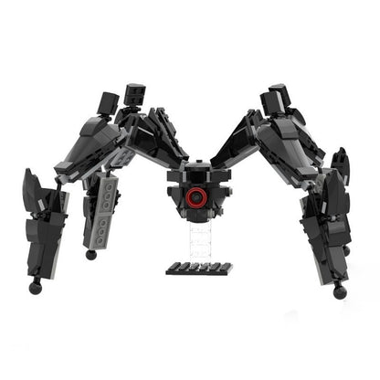 Jumping Quadruped MOC Building Kit | Armored Mechanical Creature - 2