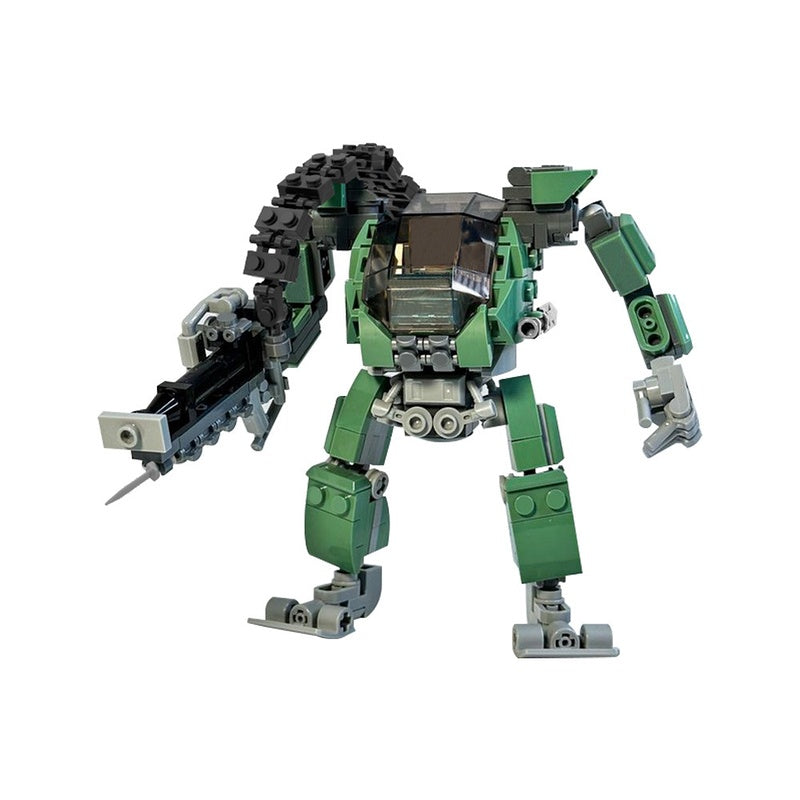 Jungle Exosuit Mech Combat Armor Suit Building Kit | LEGO-Compatible MOC - 2