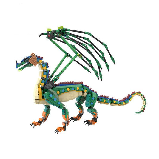 Jungle Rainforest Dragon Building Kit 1