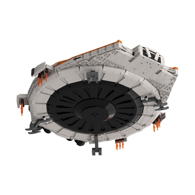 Jupiter Retro Starship MOC Building Kit | Futuristic Spacecraft Model - 6