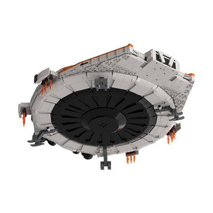 Jupiter Retro Starship MOC Building Kit | Futuristic Spacecraft Model - 6