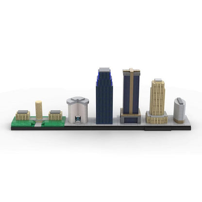 Kansas City Skyline Building Kit | LEGO-Compatible MOC - 1