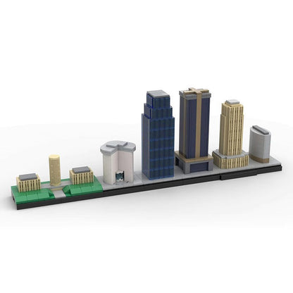 Kansas City Skyline Building Kit | LEGO-Compatible MOC - 3