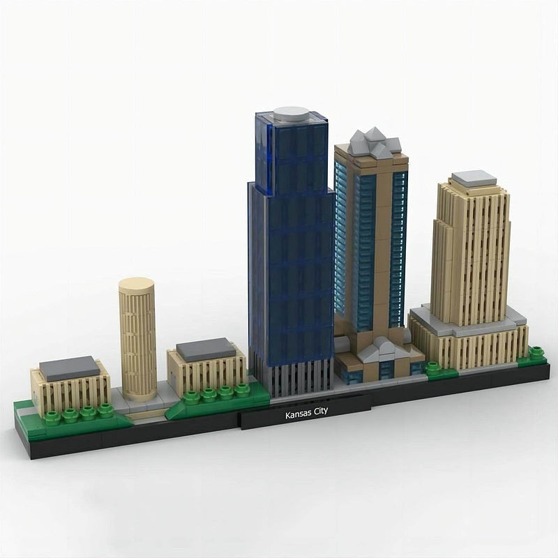 Kansas City Skyline MOC Building Kit | City Architecture Model - 2