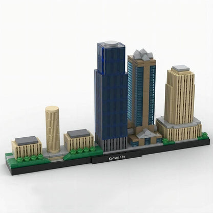 Kansas City Skyline MOC Building Kit | City Architecture Model - 2