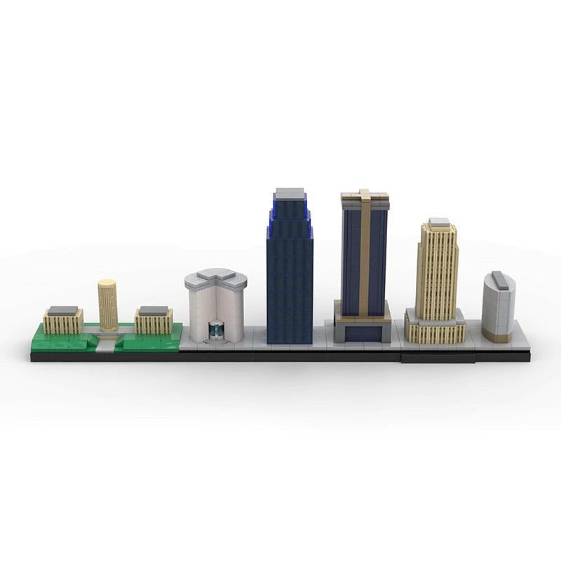 Kansas City Skyline MOC Building Kit | City Architecture Model - 4