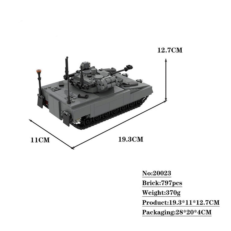 KC26C Matador Warrior IFV MOC Building Kit | Armored Vehicle Model - 4