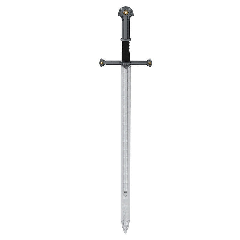 King's Reforged Sword MOC | Epic Fantasy Blade Custom Construction Kit - 4