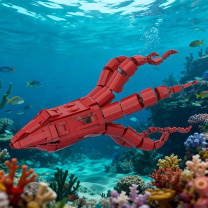 Kraken Attack MOC Sea Monster Building Kit | Fantasy Ocean Creature Model - 4