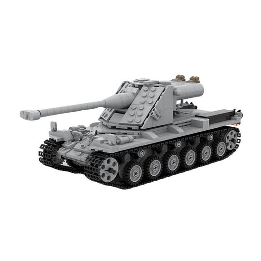 Kranvagn Heavy Tank MOC Building Kit | Modern Armored Vehicle Model - 1