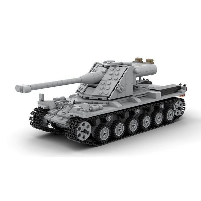 Kranvagn Heavy Tank MOC Building Kit | Modern Armored Vehicle Model - 2