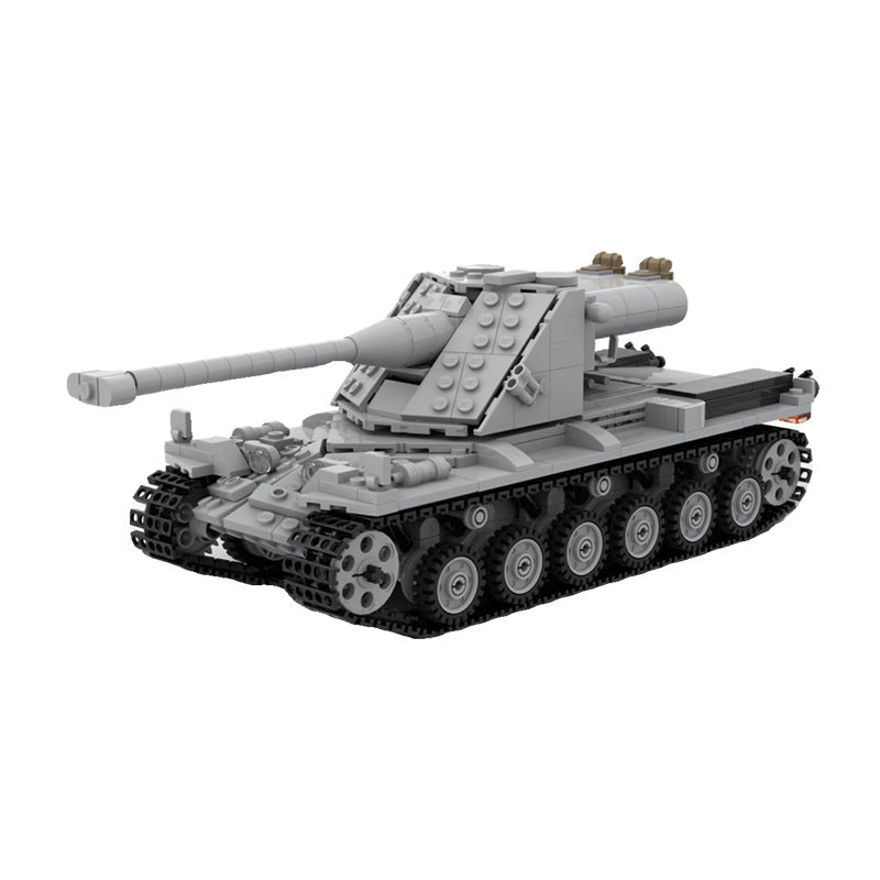 Kranvagn Tank Building Kit | LEGO-Compatible MOC - 3
