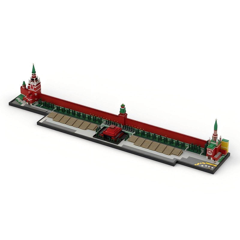 Kremlin Skyline Building Kit | Moscow Landmark LEGO-Compatible MOC - 1